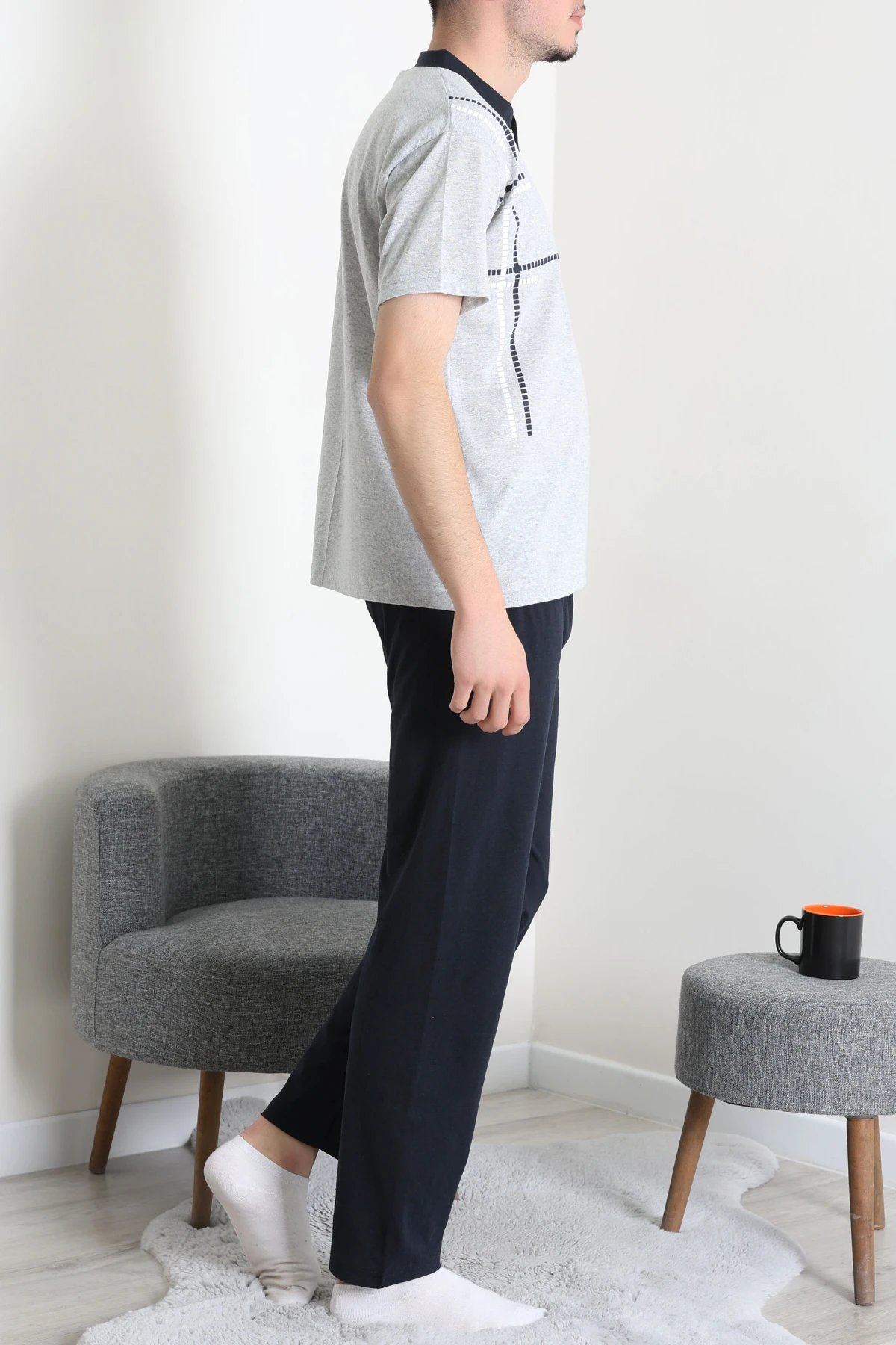 Süprem Erkek Pijama Takımı Grikoyulaci - 42479.1838.
