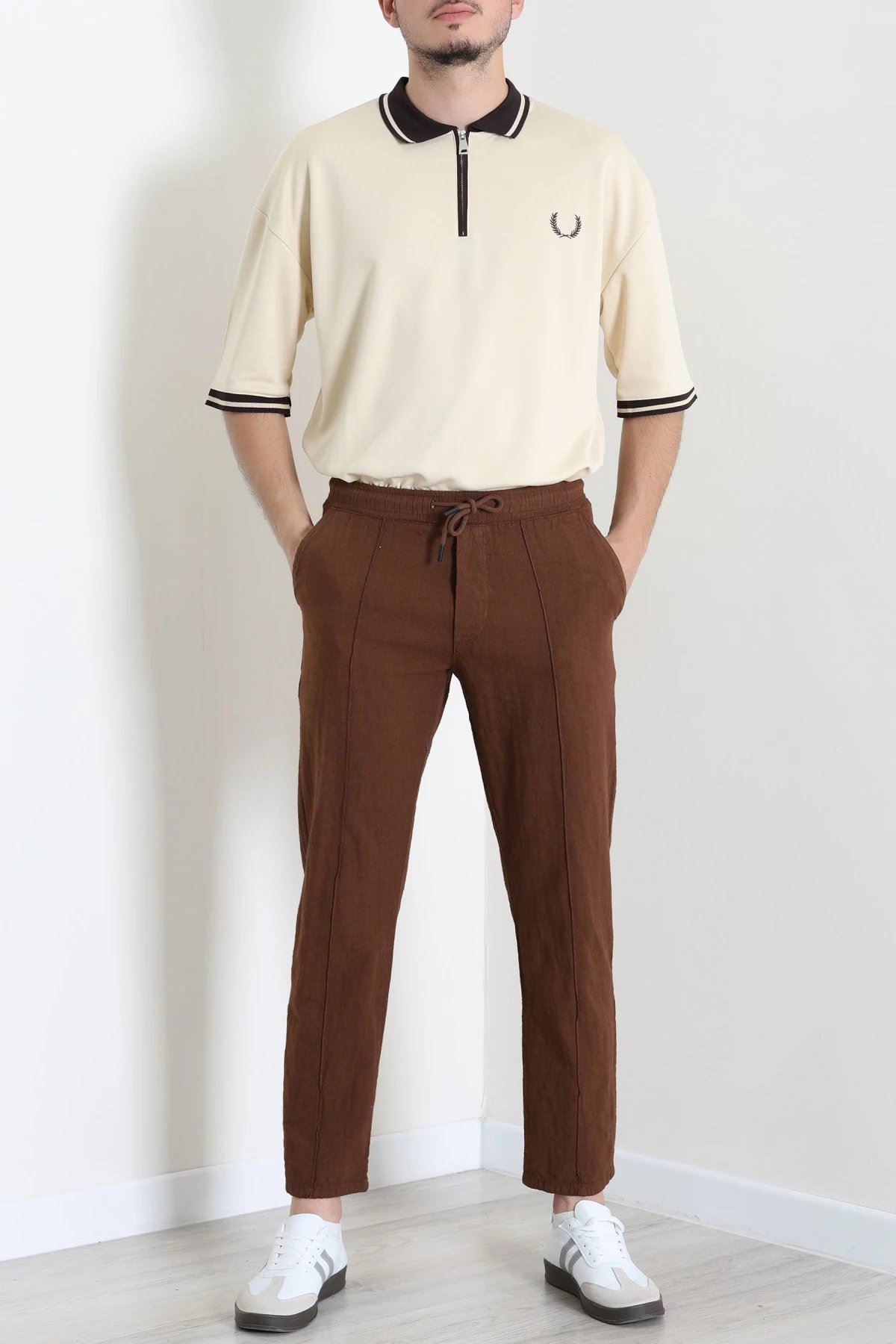 Premium Pike Polo Yaka Erkek Tişört Bej - 71792.1567.