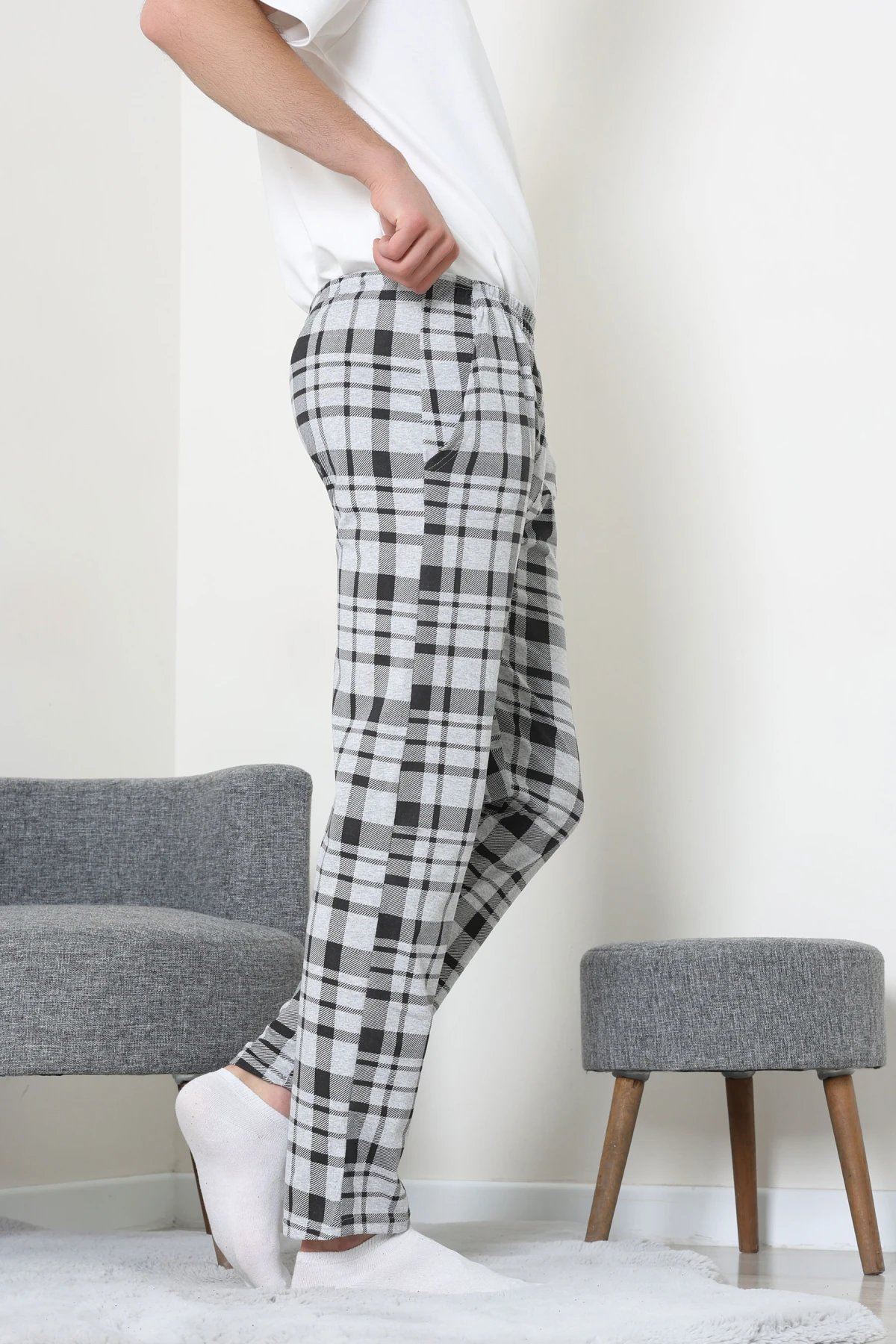 Süprem Cepli Erkek Pijama Grisiyah - 71237.1902.