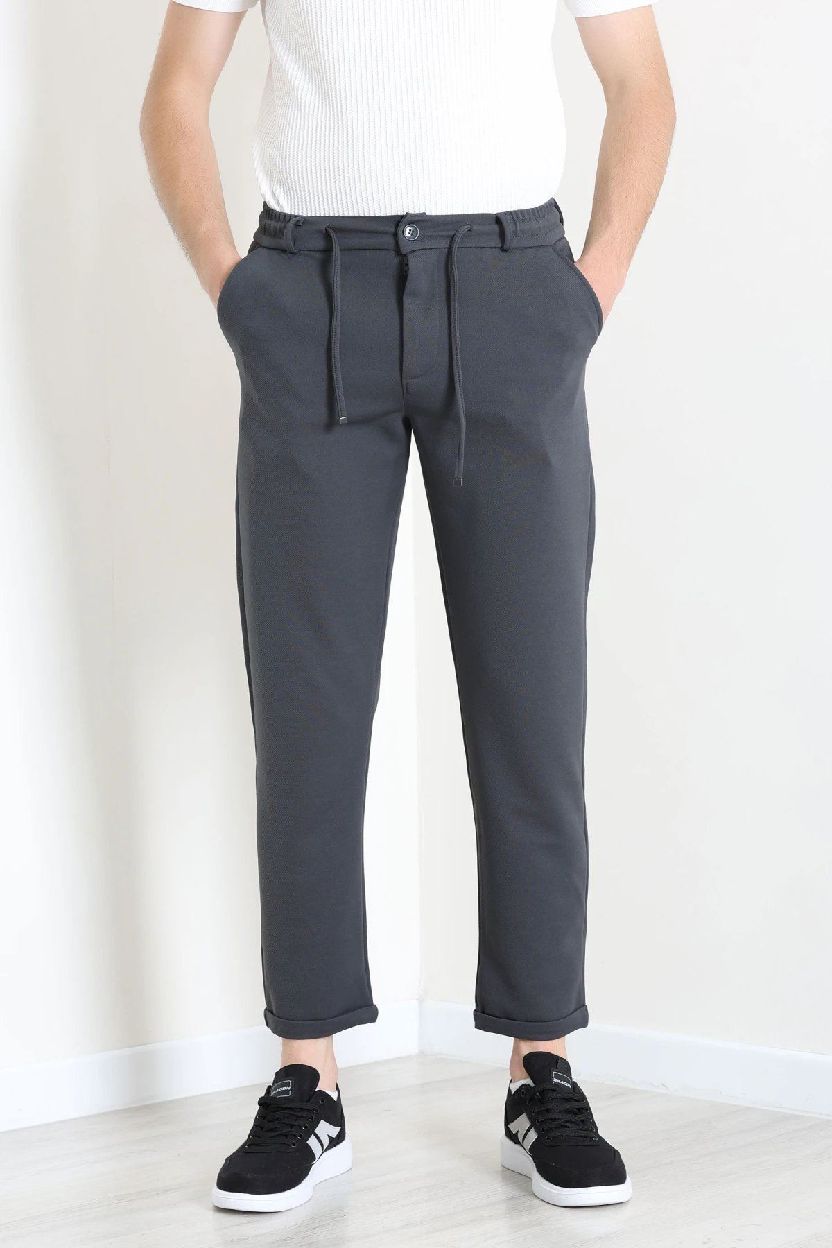 Diagonel Jogger Erkek Pantolon Antrasit - 70910.1937.