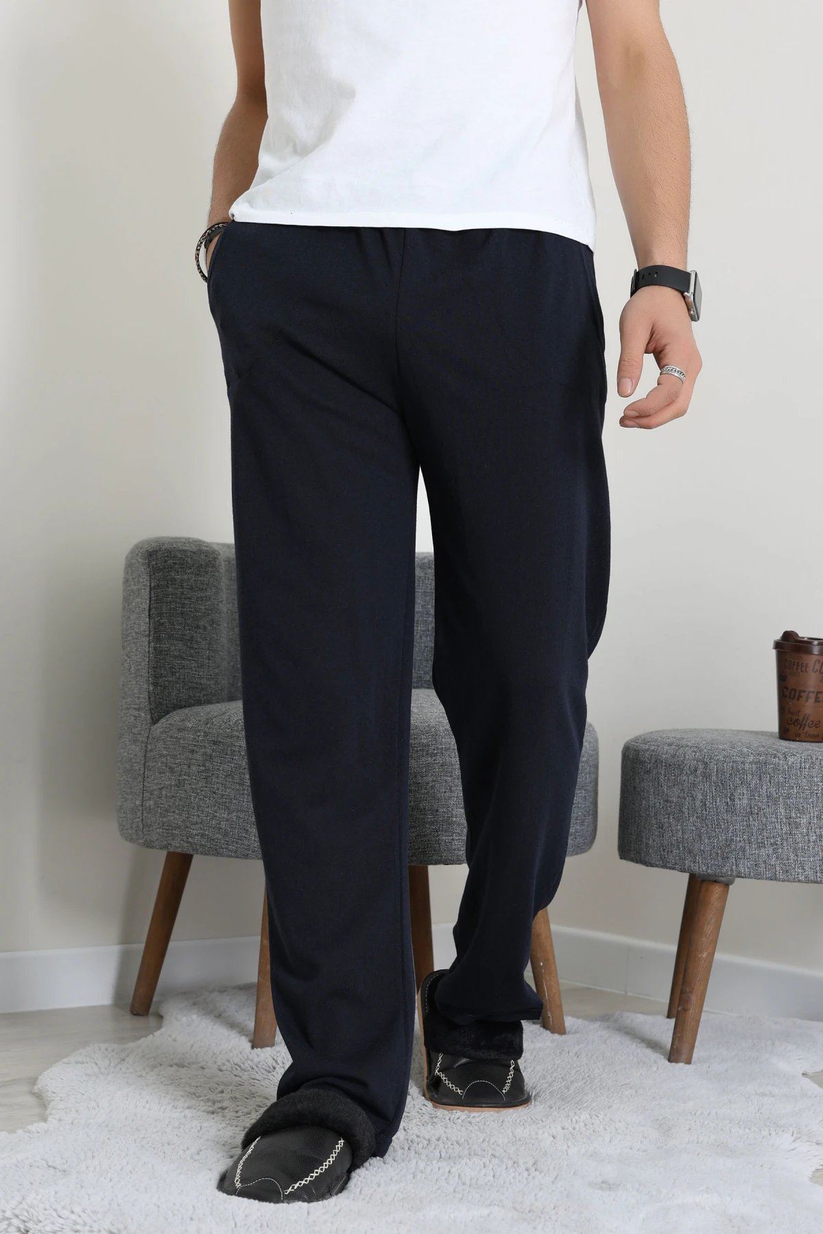 Süprem Cepli Erkek Pijama Lacivert - 71237.1902.