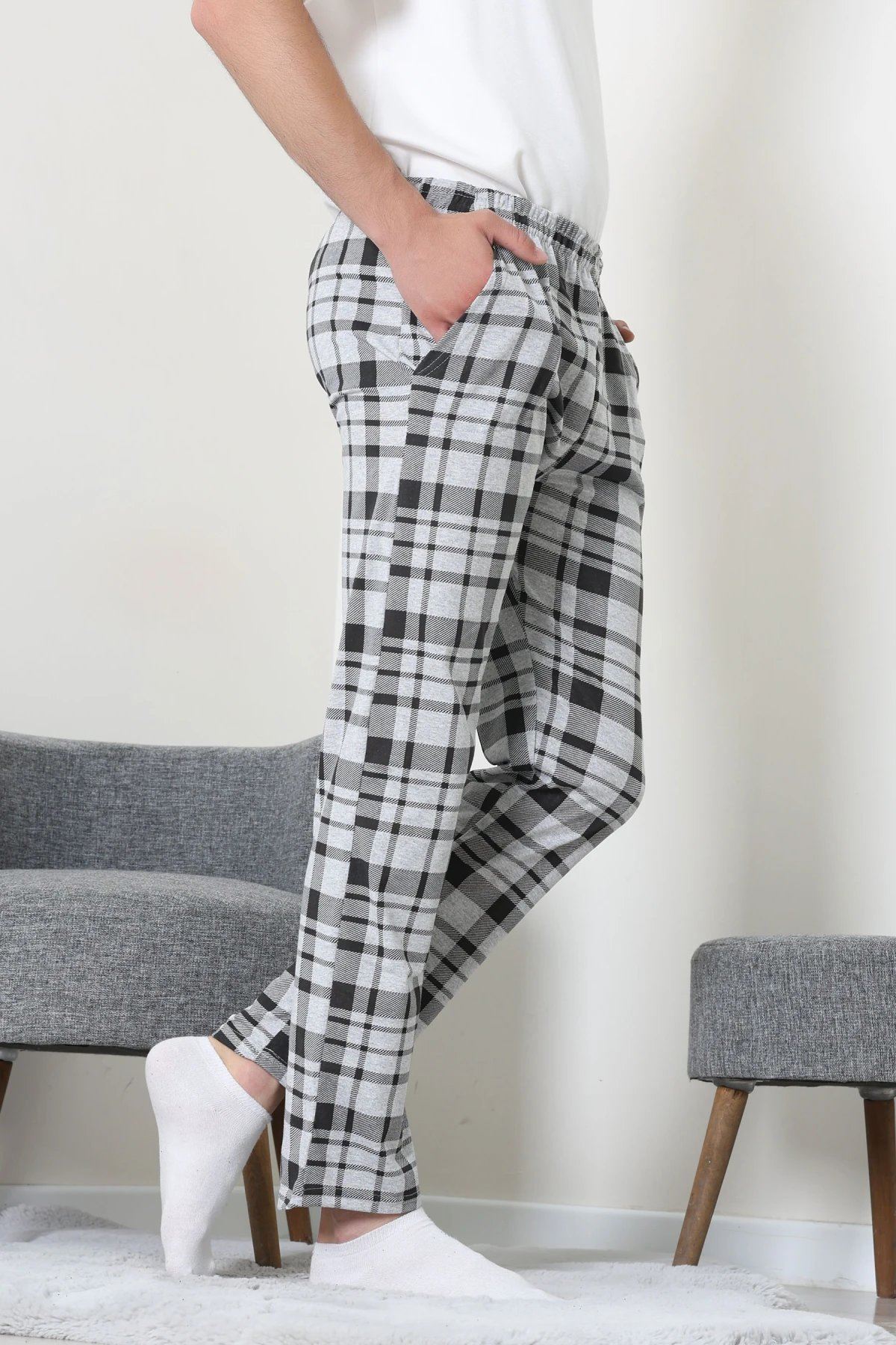 Süprem Cepli Erkek Pijama Grisiyah - 71237.1902.