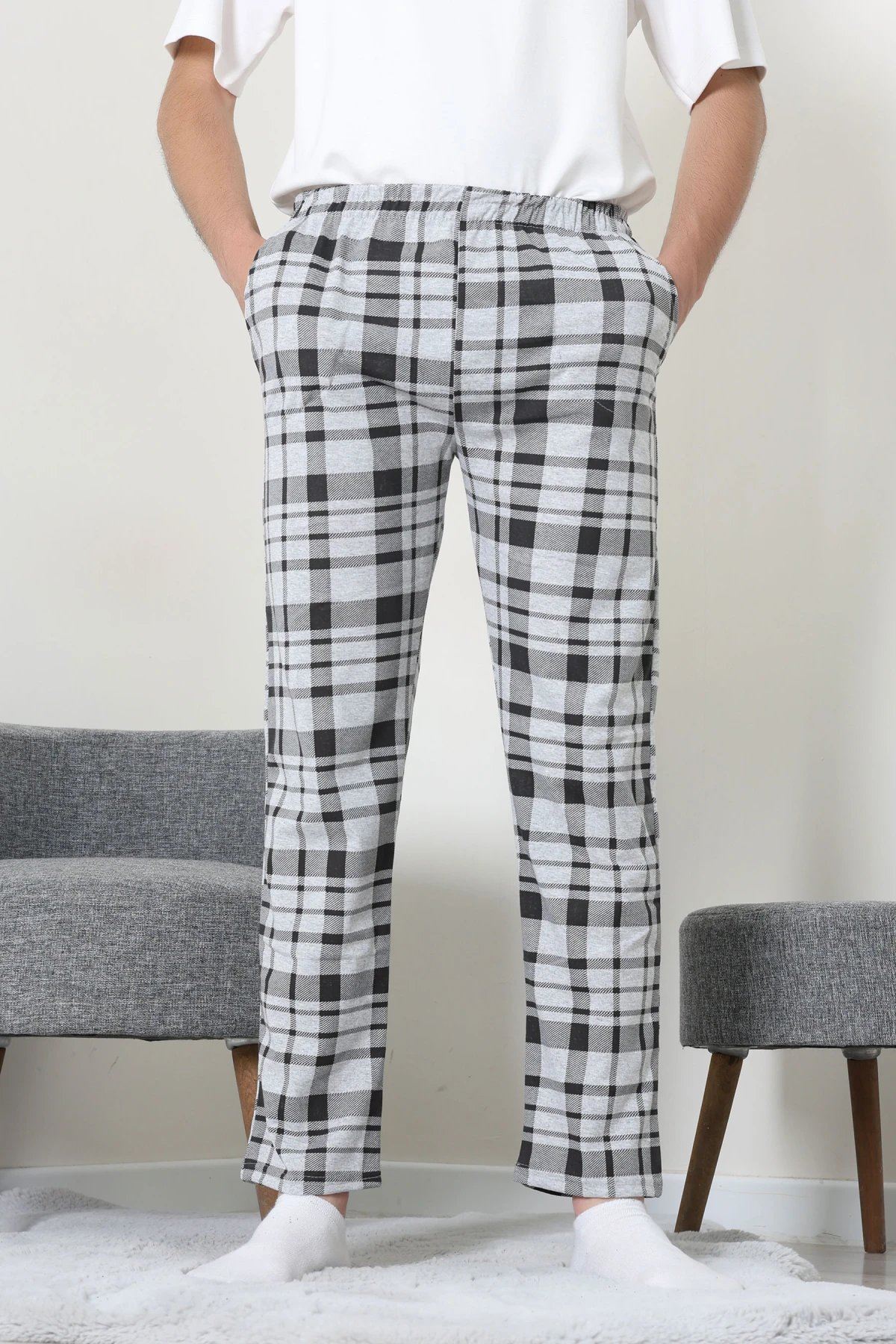 Süprem Cepli Erkek Pijama Grisiyah - 71237.1902.