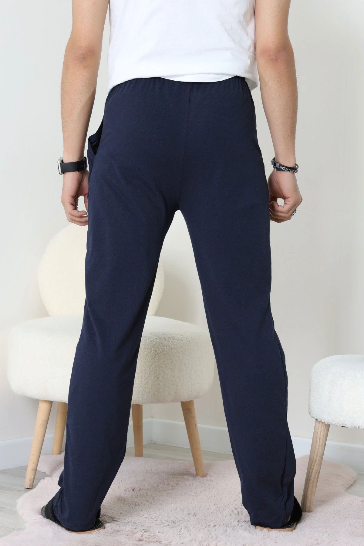 Süprem Cepli Erkek Pijama İndigo - 71237.1902.