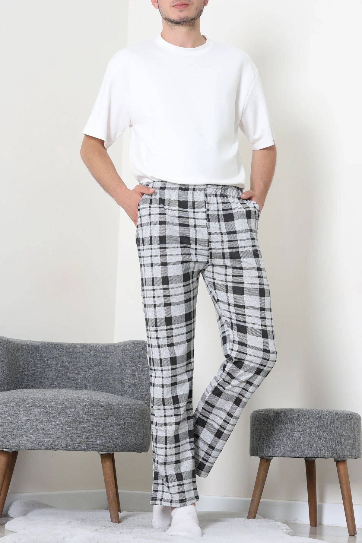 Süprem Cepli Erkek Pijama Grisiyah - 71237.1902.